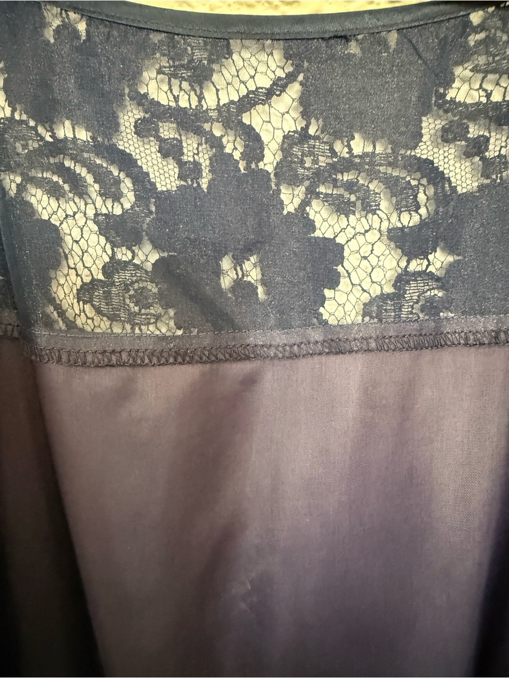 Vintage Nipon Boutique  Lace Fit & Flare Dress | Navy Blue | Romantic | Size 4‎ - Picture 11 of 13